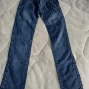 Calça (12) jeans infantil feminina tamanho  6
