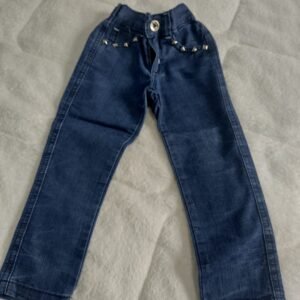Calça (20) jeans infantil feminina tamanho 2
