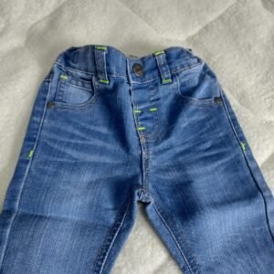 Calça (15) jeans infantil tamanho 9 meses