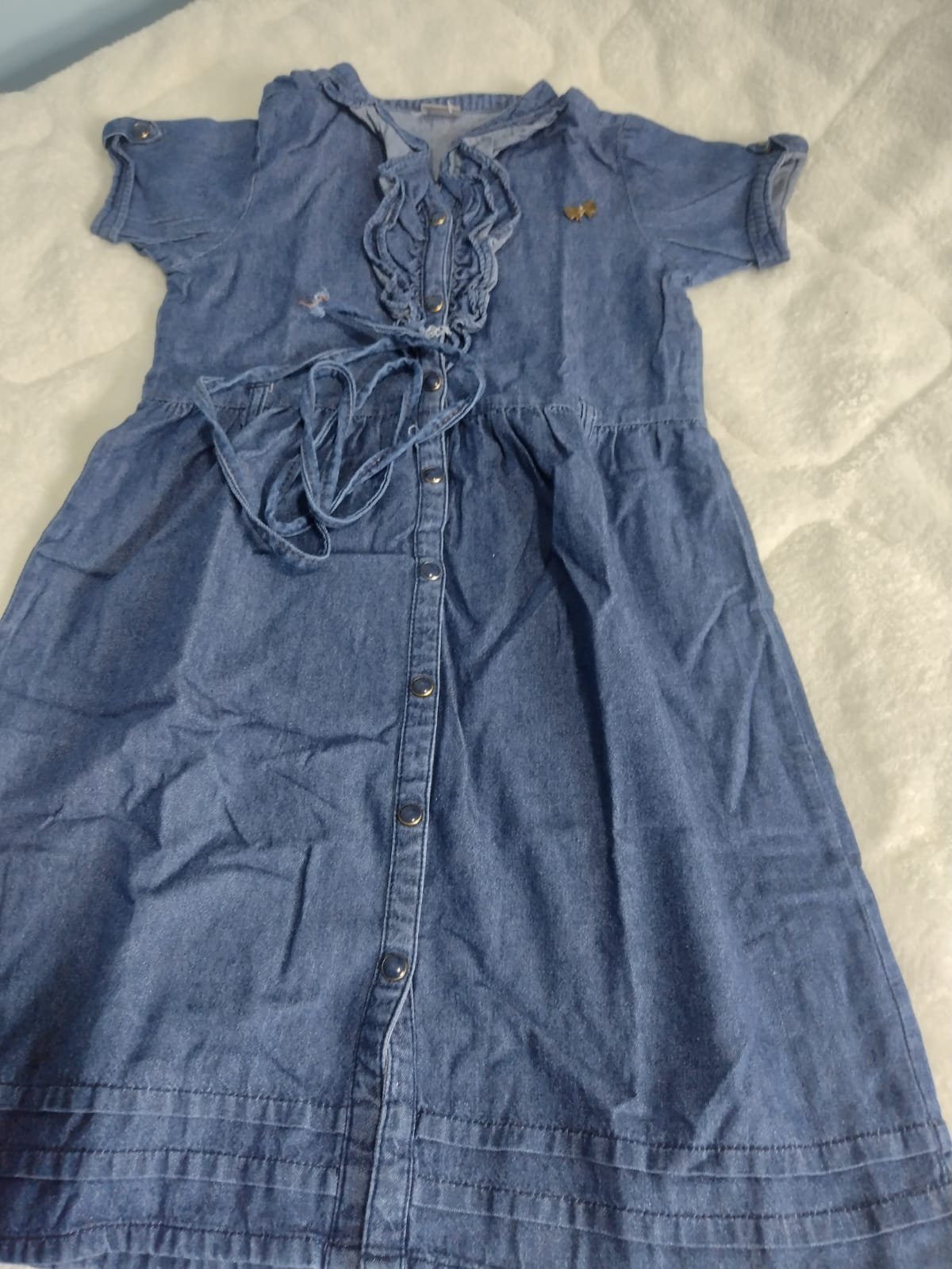 Vestido Jeans Mundi tamanho 10
