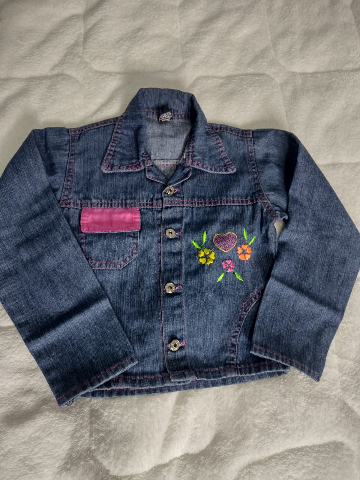 Jaqueta leve Jeans feminina tamanho 4